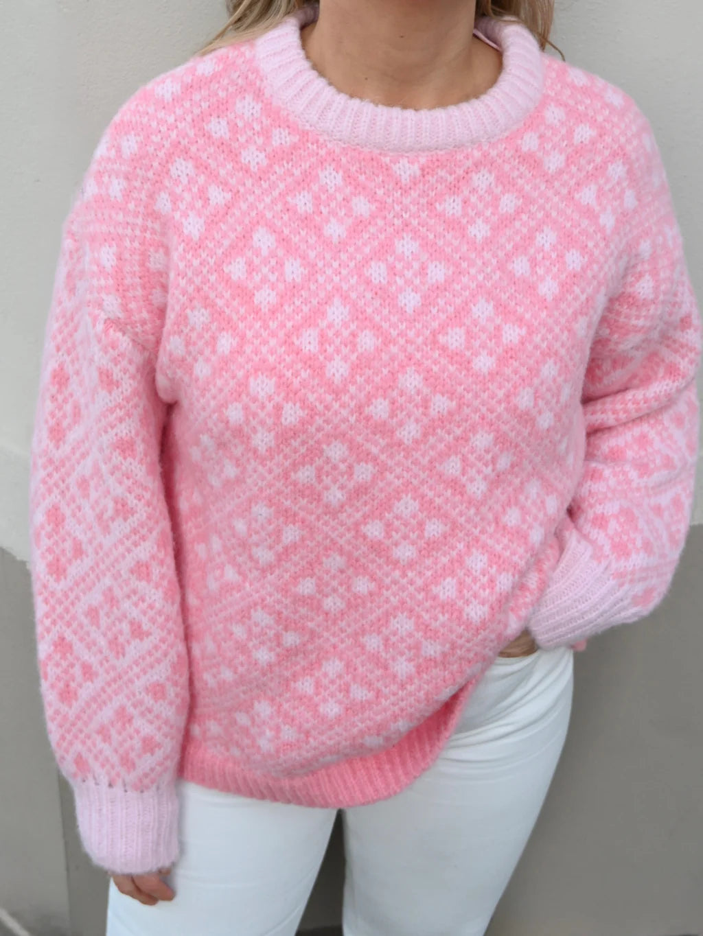 VMINGA Pullover - Pink-A-Boo